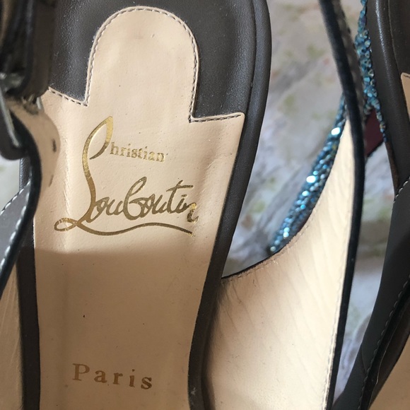 CHRISTIAN LOUBOUTIN 💯% authentic strassed heel🌈 - Picture 10 of 16
